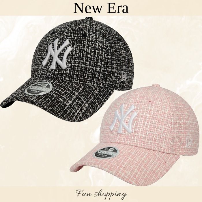 New Era】NYヤンキース サマーツイード キャップ (New Era/キャップ