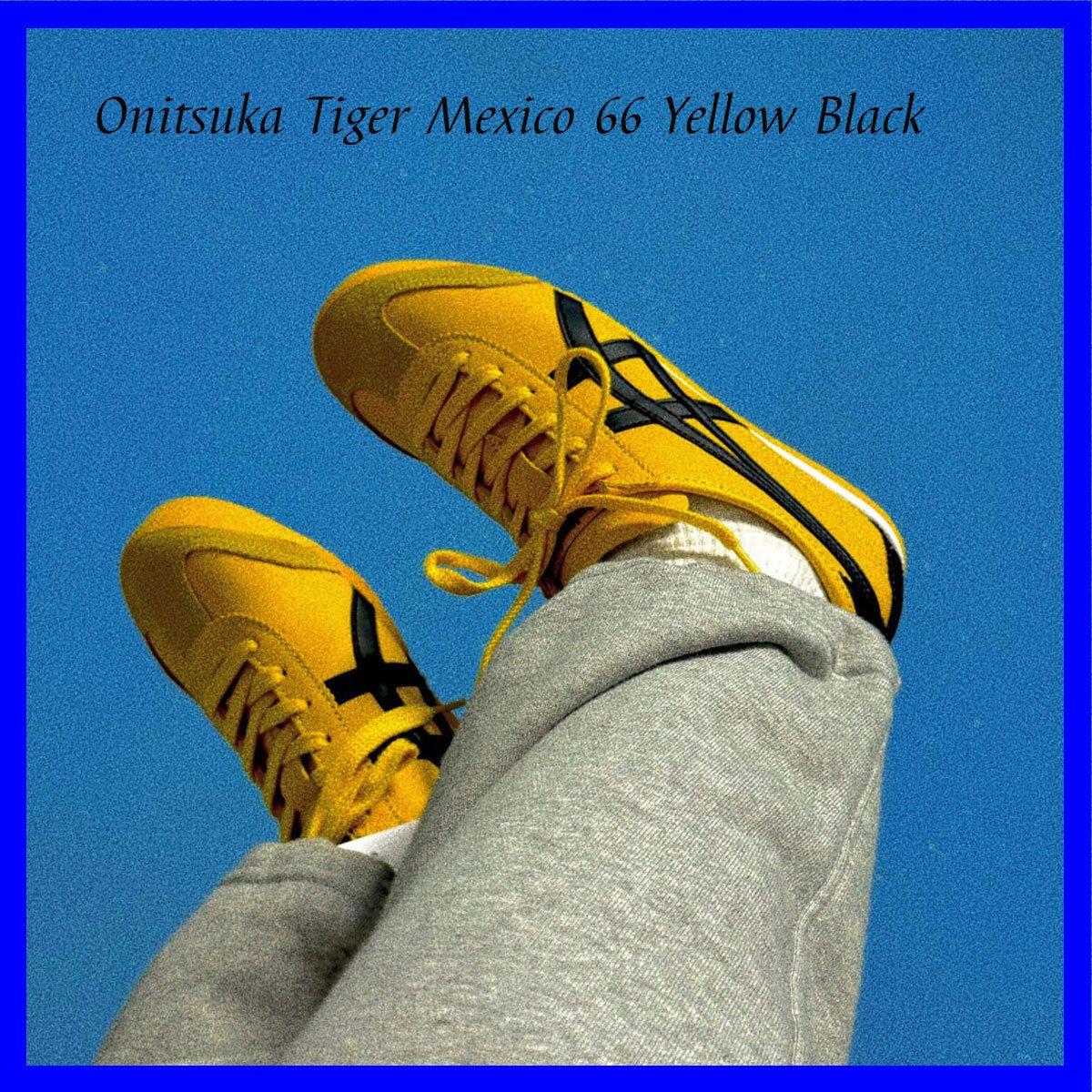 ☆ Onitsuka Tiger ☆ Mexico 66 Yellow Black ☆ イエロー (onitsuka