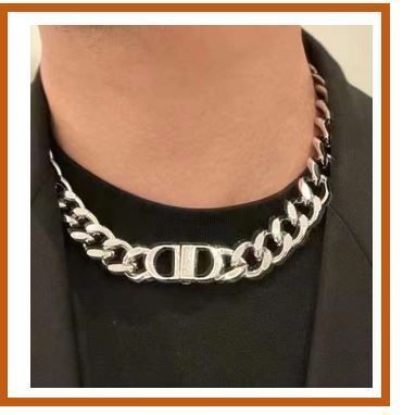 新作 】 Dior CD Icon チェーンリンク ネックレス (Dior/ネックレス