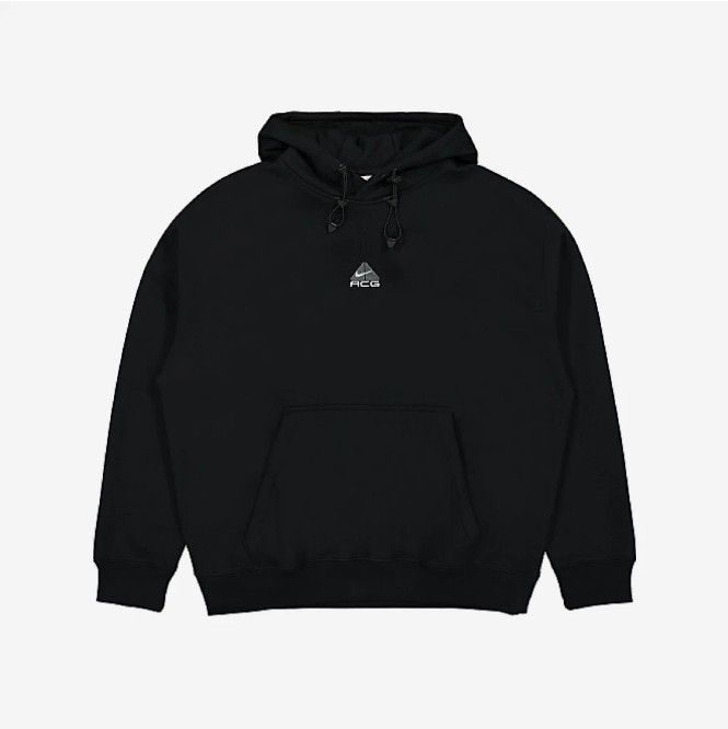 Nike ACG Therma-Fit Fleece Pullover Hoodie Black - Asia (Nike