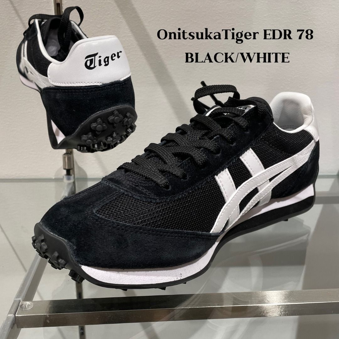 送料込】 OnitsukaTiger オニツカタイガー EDR 78 BLACK/WHITE