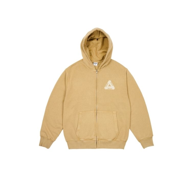 ☆24SS 入手困難☆PALACE PIGMENT WASH TRI-FERG ZIP HOOD (Palace
