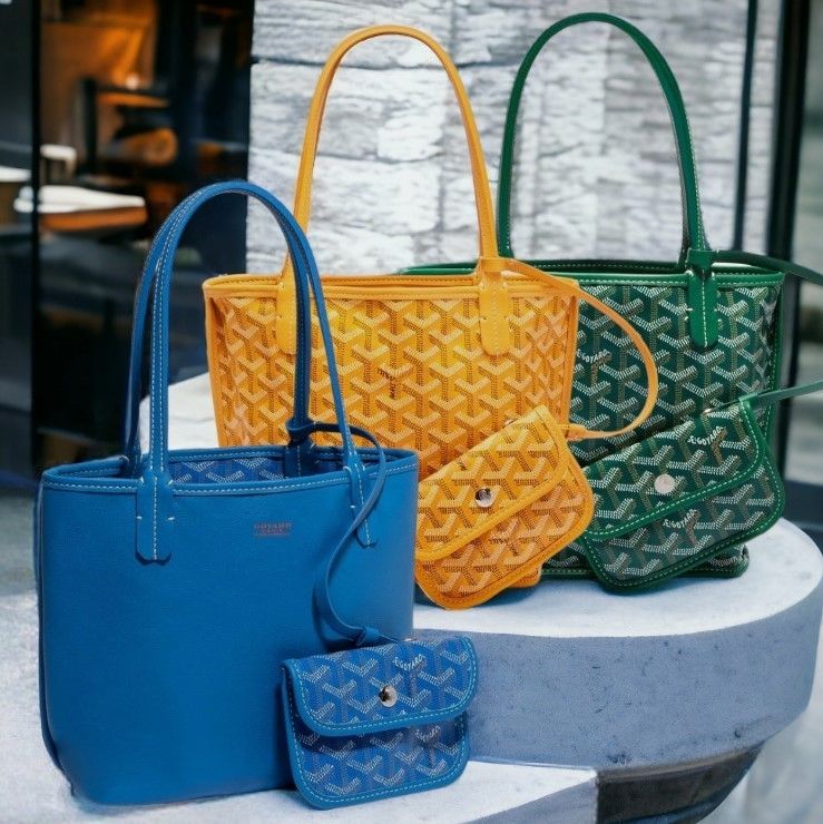 海外希少【GOYARD/ゴヤール】アンジュ トートバッグ ミニポーチ