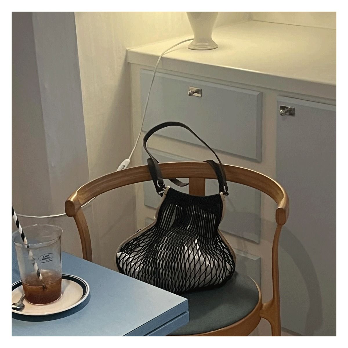 Lemaire ☆ Medium Nylon Filt Net Shopping Bag (LEMAIRE/ショルダー