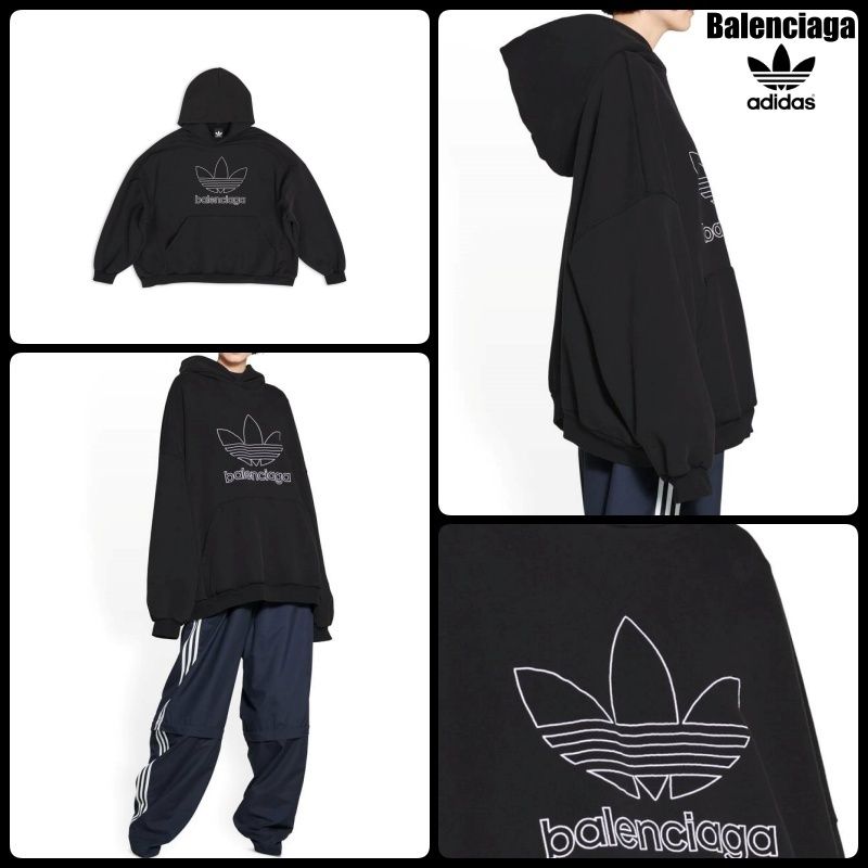 Balenciaga x Adidas】Balenciaga x Adidas Hoodie Large Fit