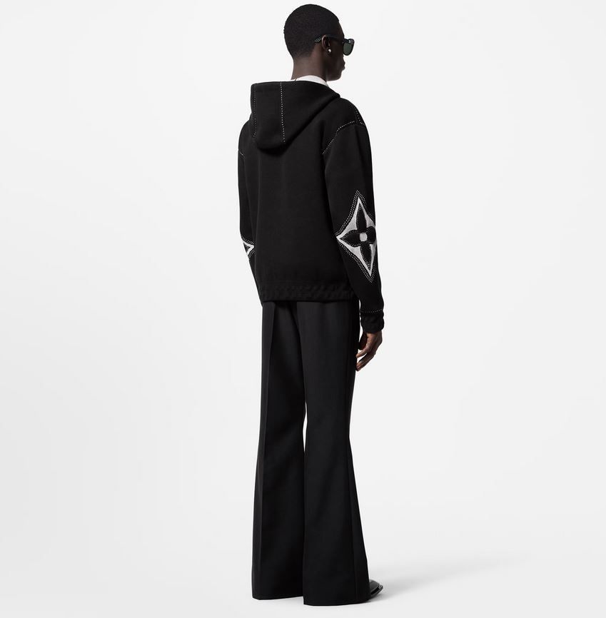 カジュアル×上品♪】ルイヴィトン ジップアップパーカー (Louis