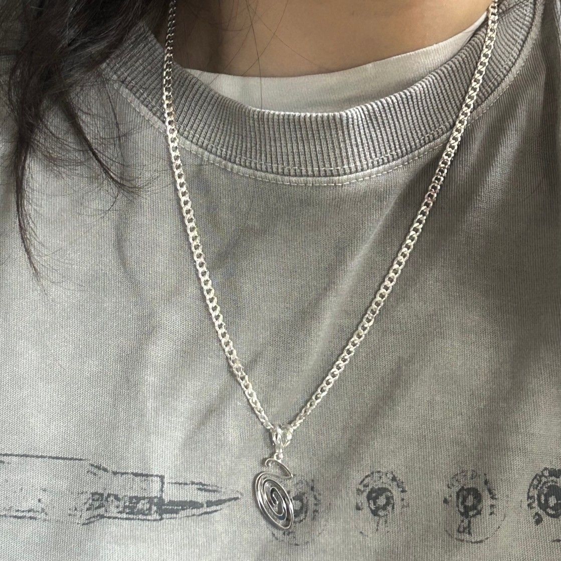☆ステューシー☆Stussy Swirly S Chain Sterling Silve☆ (STUSSY