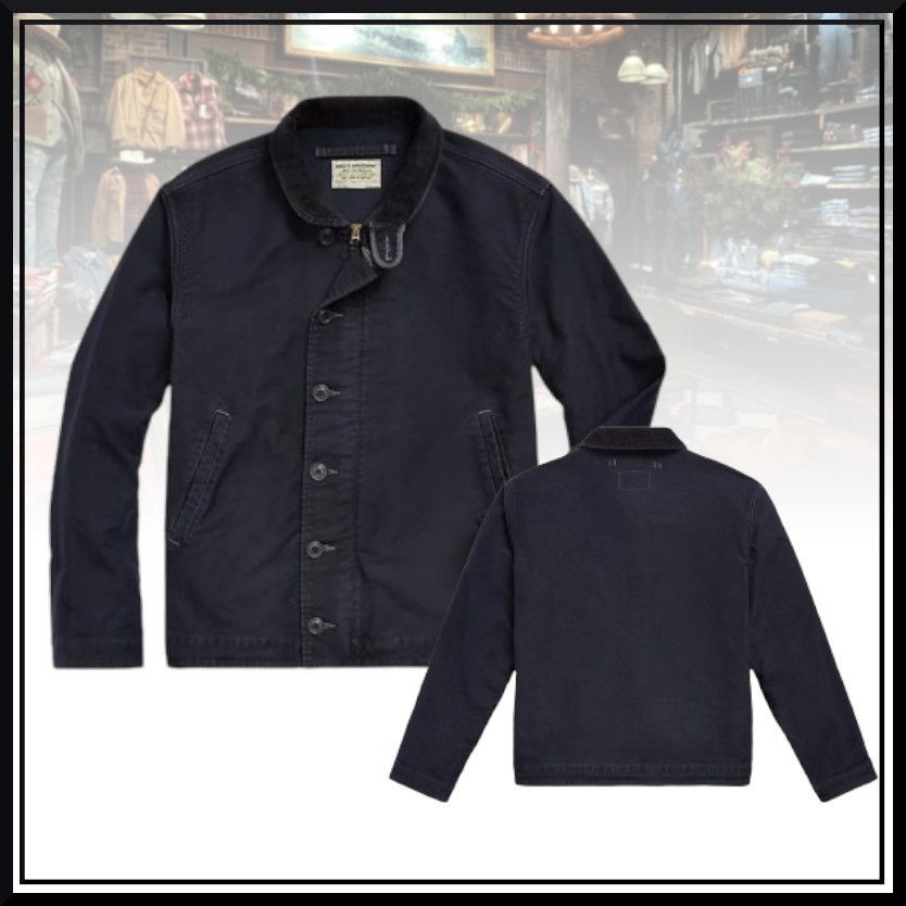 ダブルアールエル□ Deck Jacket□デッキジャケット□コットン (RRL