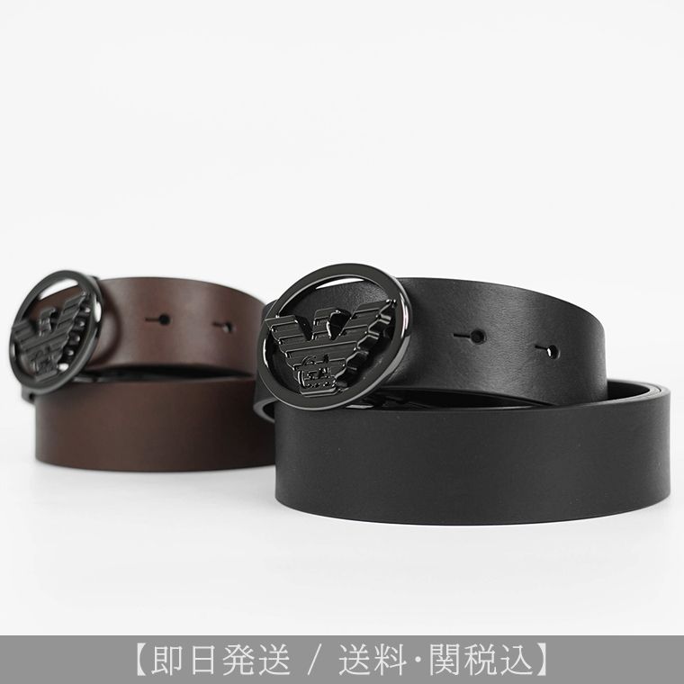 新作】EMPORIO ARMANI メンズ ベルト (EMPORIO ARMANI/ベルト) Y4S648