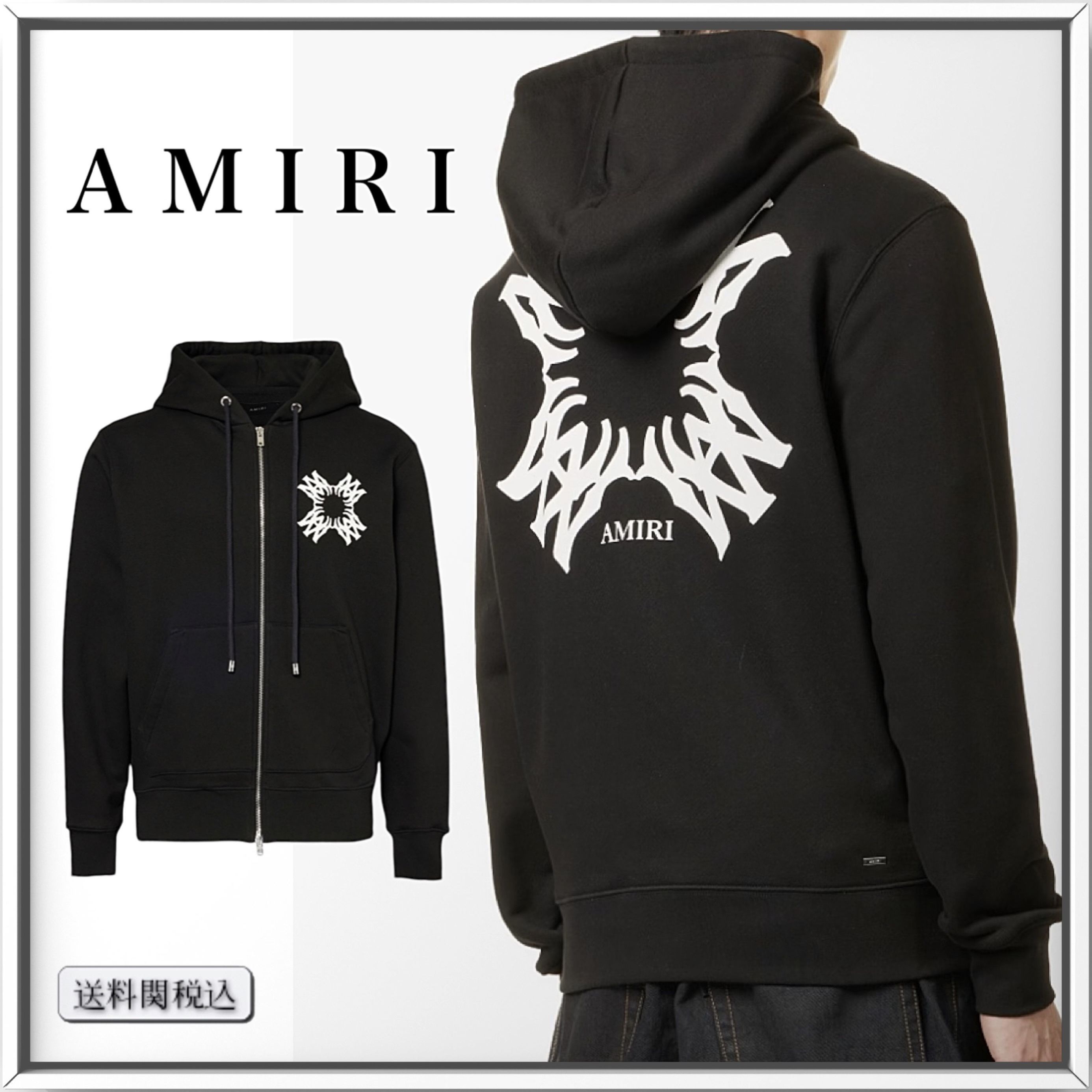 AMIRI MA Quad コットン ジップパーカー 人気 (AMIRI/パーカー