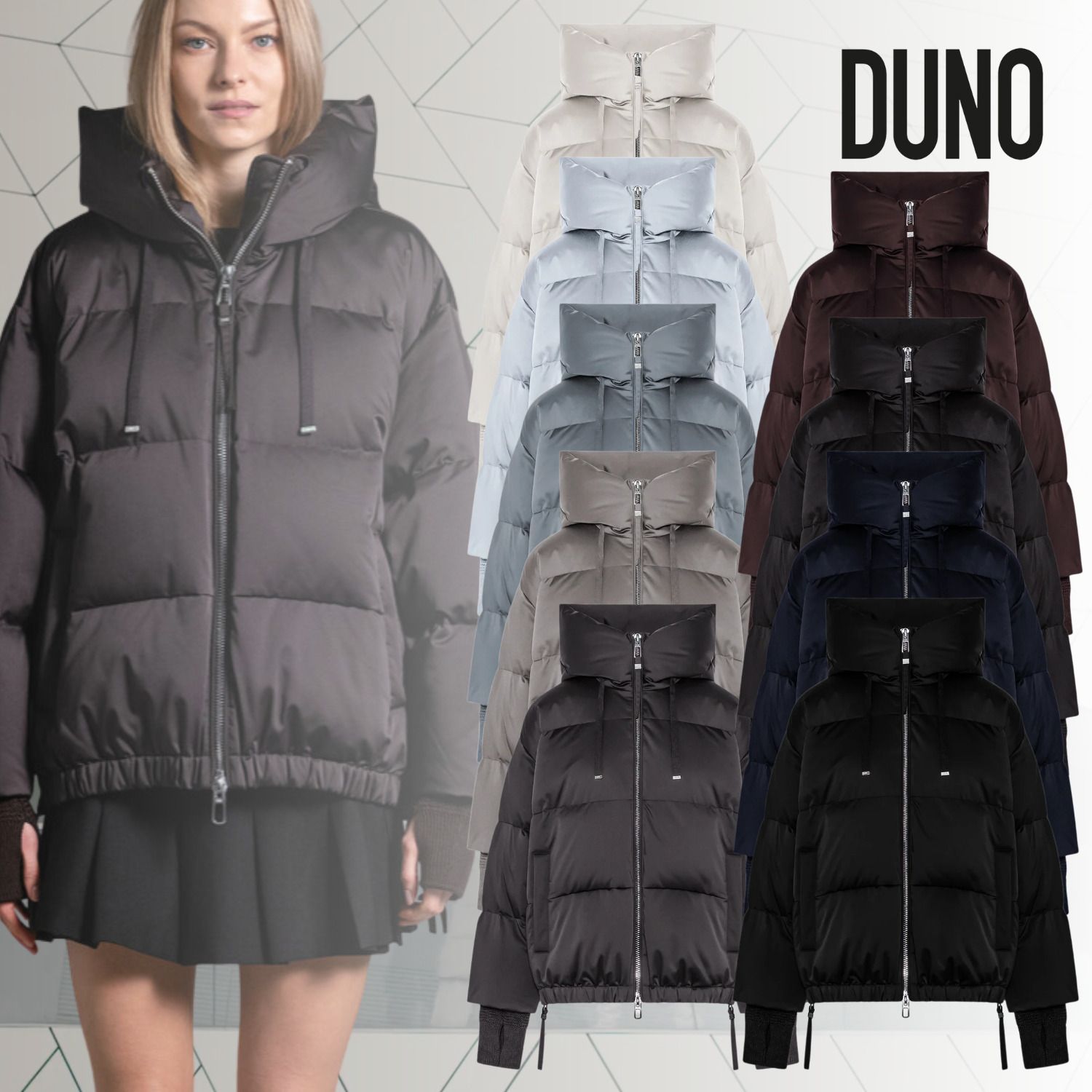 DUNO デュノ Heka M Down Jacket ショートダウンジャケット (DUNO