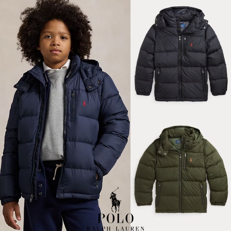 ラルフローレン☆ リップストップ ダウン フーデッド ジャケット (POLO