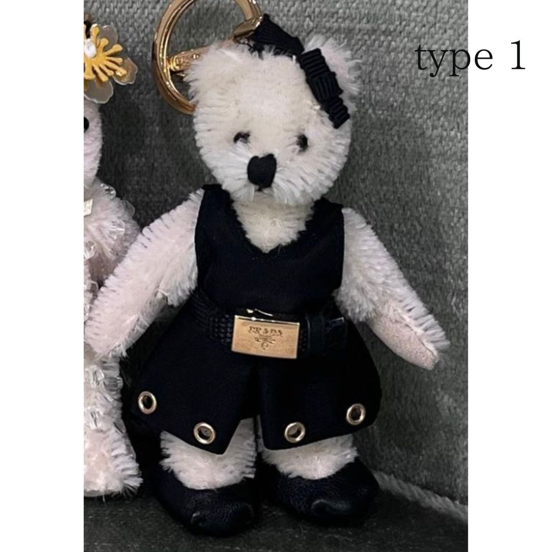 入手困難】PRADA◇トリックベア くまキーホルダー キーリング (PRADA