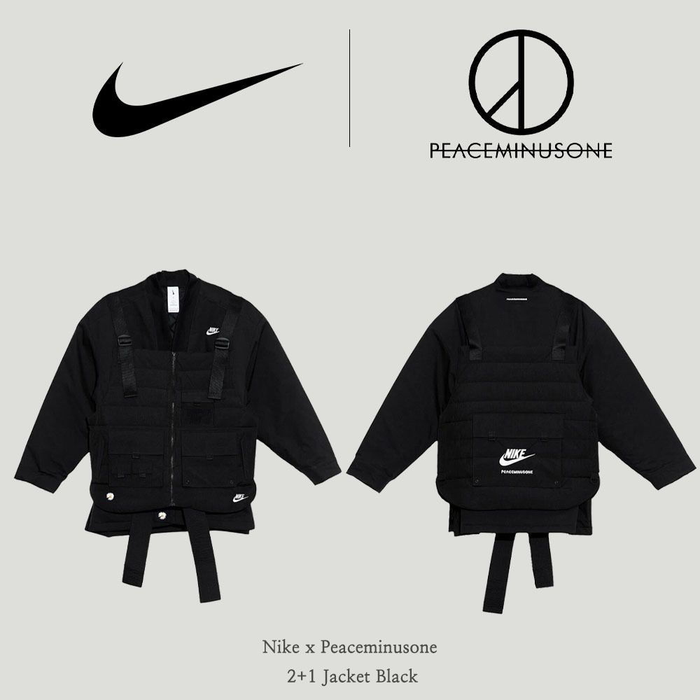 Nike x Peaceminusone】 2+1 Jacket Black (Nike/アウターその他