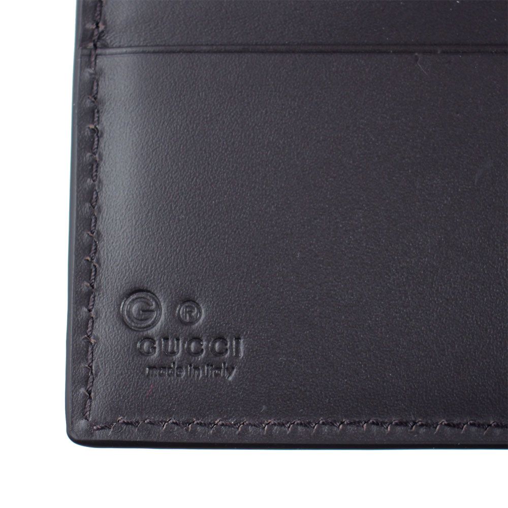 グッチ 二つ折り財布 ウェブストライプ GGスプリーム 779854 (GUCCI