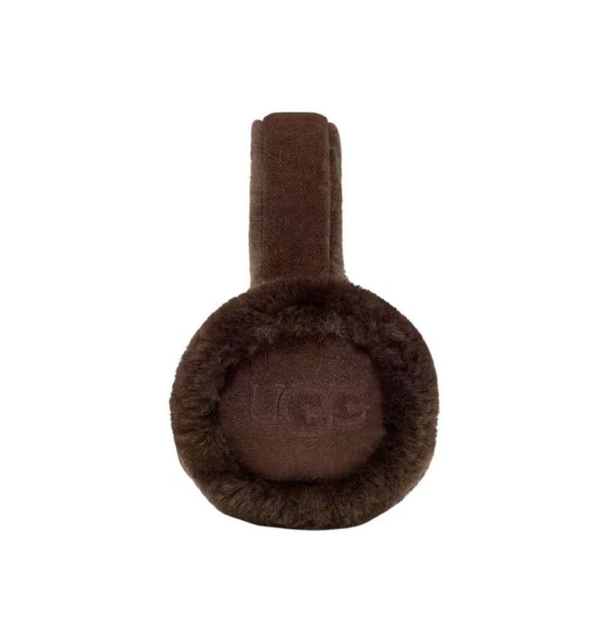 UGG】☆クォンウンビ着用☆刺繍ロゴイヤーマフ (UGG/イヤーマフ