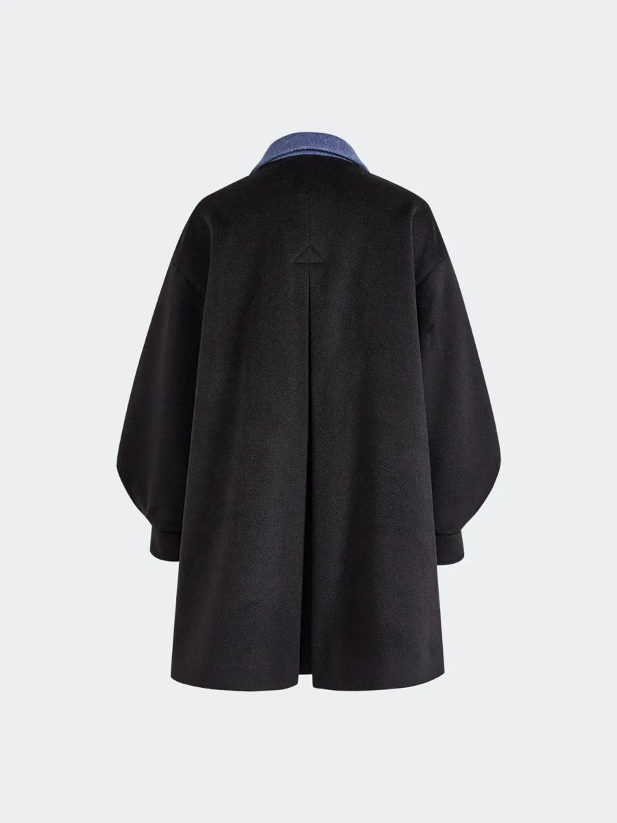 直営品【KUOSE】韓国ブランド リボンカラーコート 関税込 (KUOSE