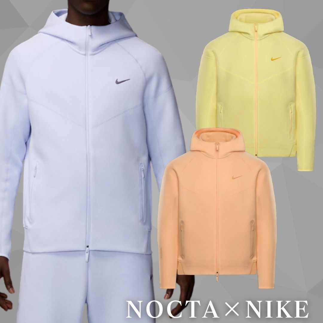 コラボ☆大人気【NIKE×NOCTA】Tech フリース ジップ パーカー (Nike