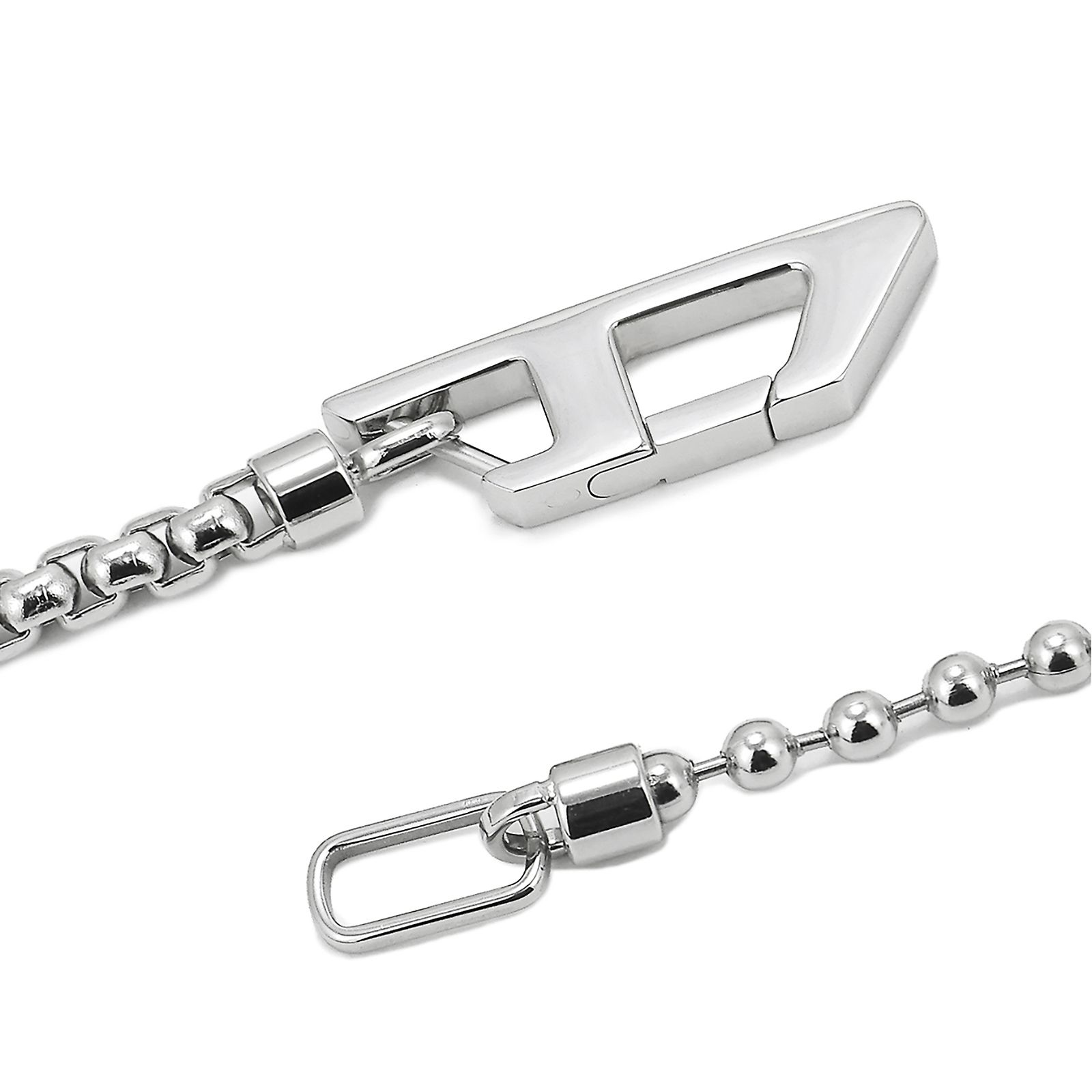 DIESEL ディーゼル 2連 チェーン ブレスレット DX1473 DX1473040