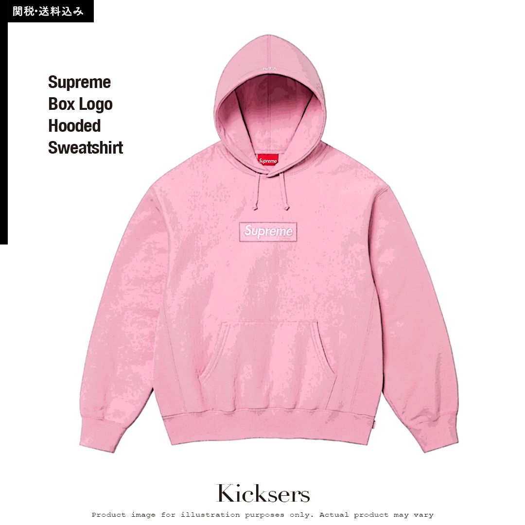 24FW Supreme Box Logo Hooded Sweatshirt ボックスロゴパーカー