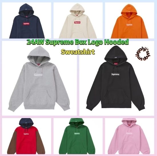 ☆24AW WEEK17☆Supreme Box Logo Hooded Sweatshirt (Supreme