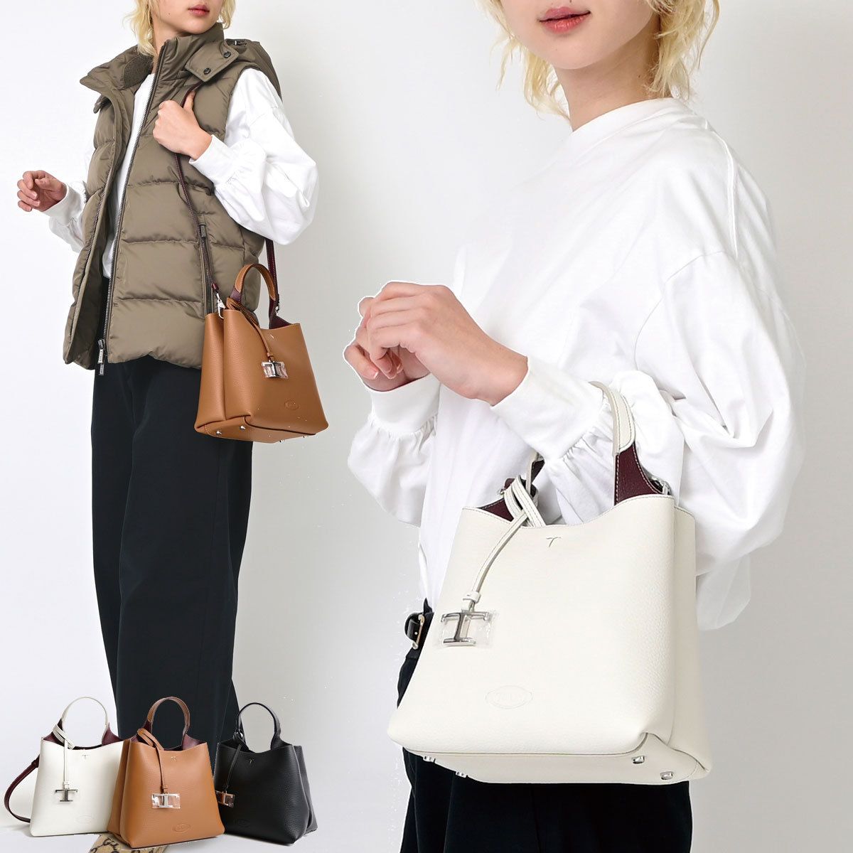 TOD'S トッズ レザー バッグ ミニ XBWAPAA9100 (TOD'S/ショルダー
