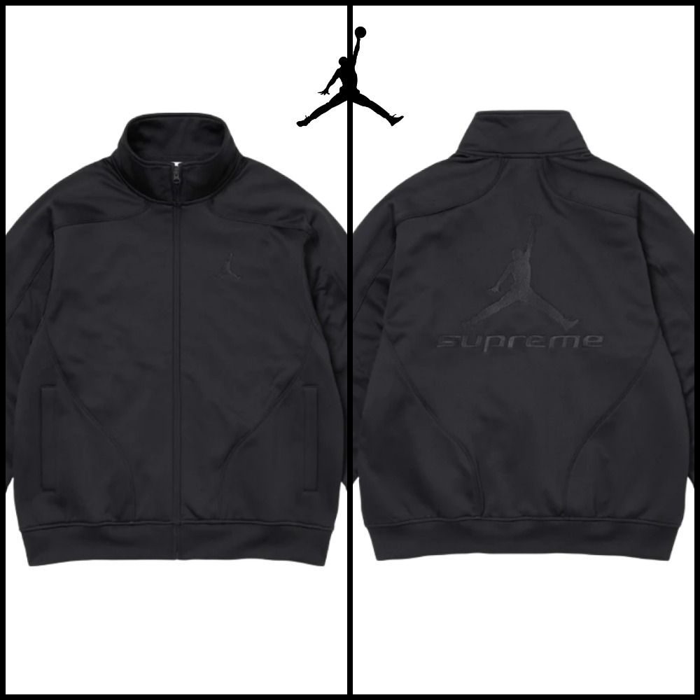 Supreme x Jordan】 Tricot Track Jacket Black (Nike/トップスその他