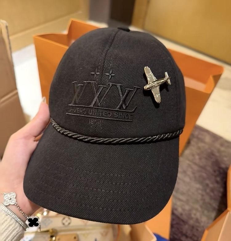 飛行機好きにたまらない】LOUIS VUITTON☆Plane キャップ (Louis