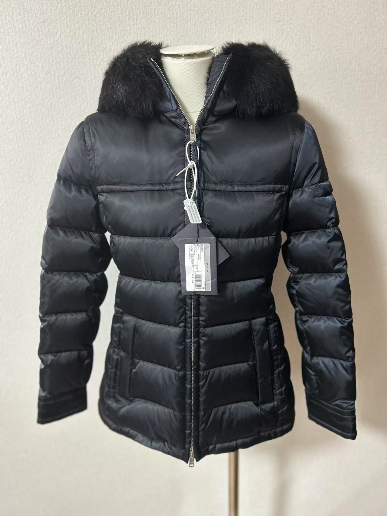 ☆プラダ (PRADA)☆ファー☆ショットダウンジャケット☆291794 (PRADA