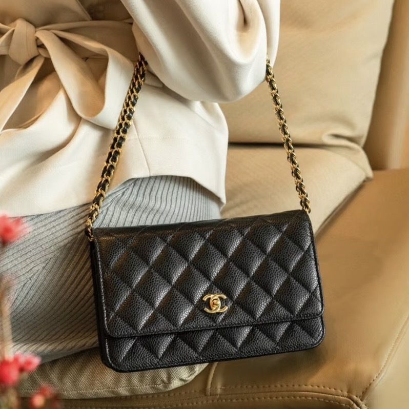 中身が取り出しやすい♪】CHANEL チェーンウォレット (CHANEL/長財布