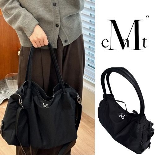 MUCENT] 4-way Signature Logo Unisex Tote Bag 男女兼用 韓国 (MUCENT