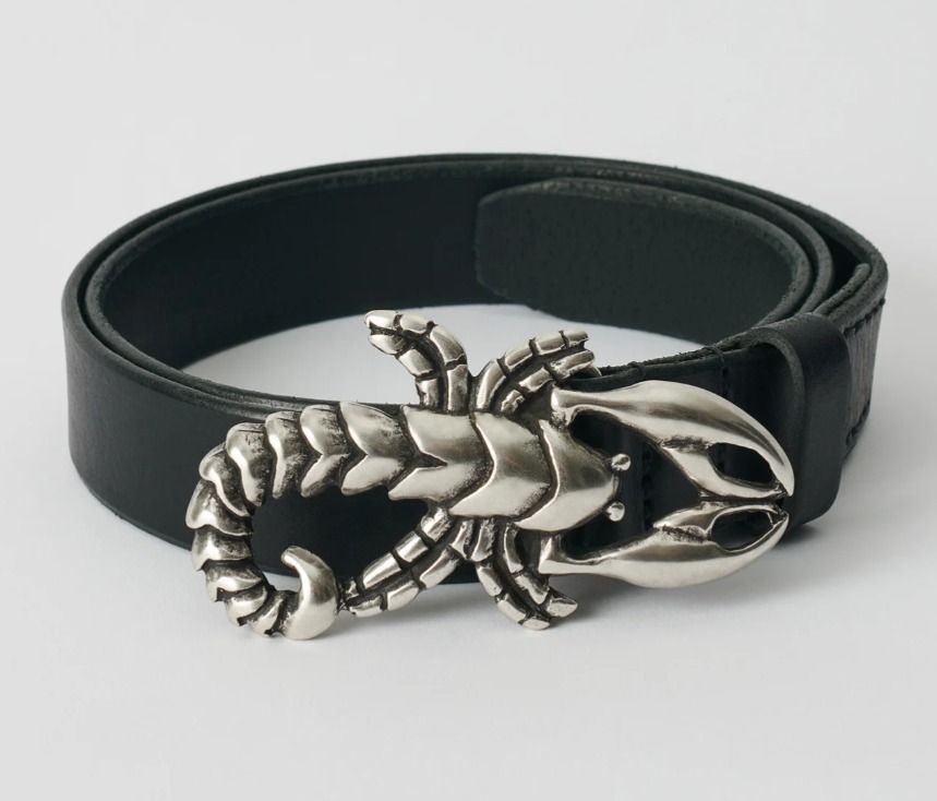 大胆なメタルバックル】OUR LEGACY スコーピオンベルト (OUR LEGACY