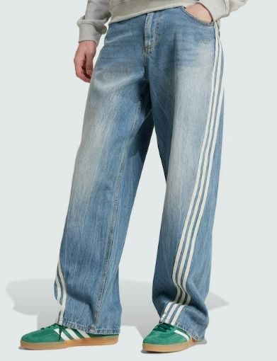 ADIDAS】 ADILENIUM LOOSE DENIMPANTS ☆送料・関税込☆ (adidas