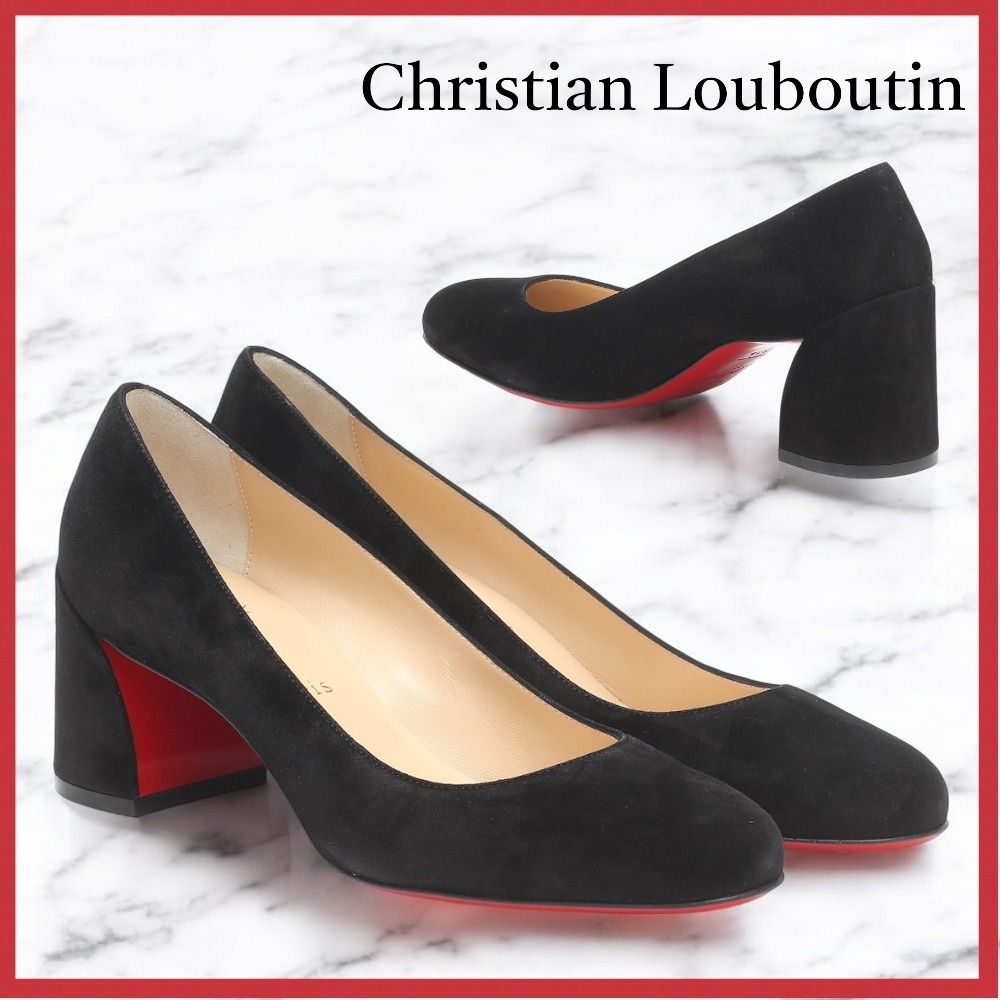 CHRISTIAN LOUBOUTIN】ミスサブ Miss Sab 55 スエードパンプス