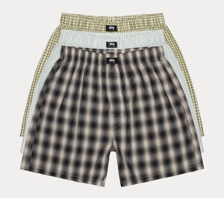 ☆25SS☆STUSSY BOXER SHORTS 3 PACK (STUSSY/ボクサーパンツ