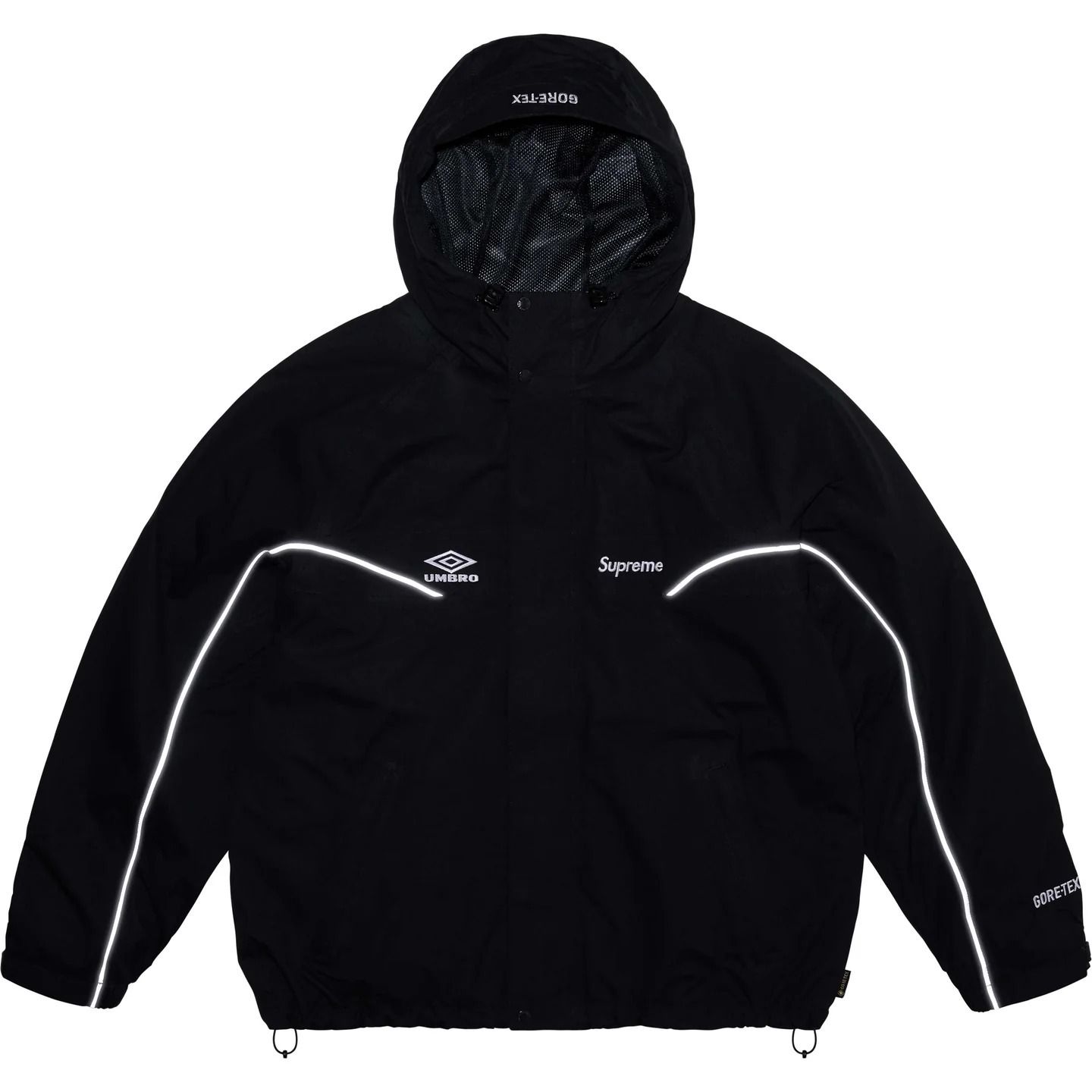 Supreme x Umbro】 Gore-Tex Hooded Jacket Black - 25SS (Supreme