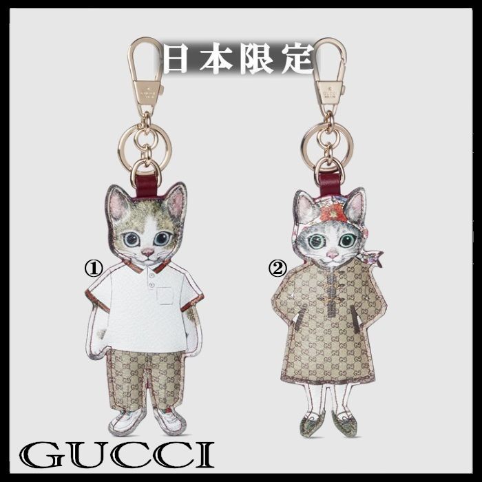 GUCCI x ヒグチユウコ 国内買付 猫 BO BORIS チャーム 日本限定 (GUCCI
