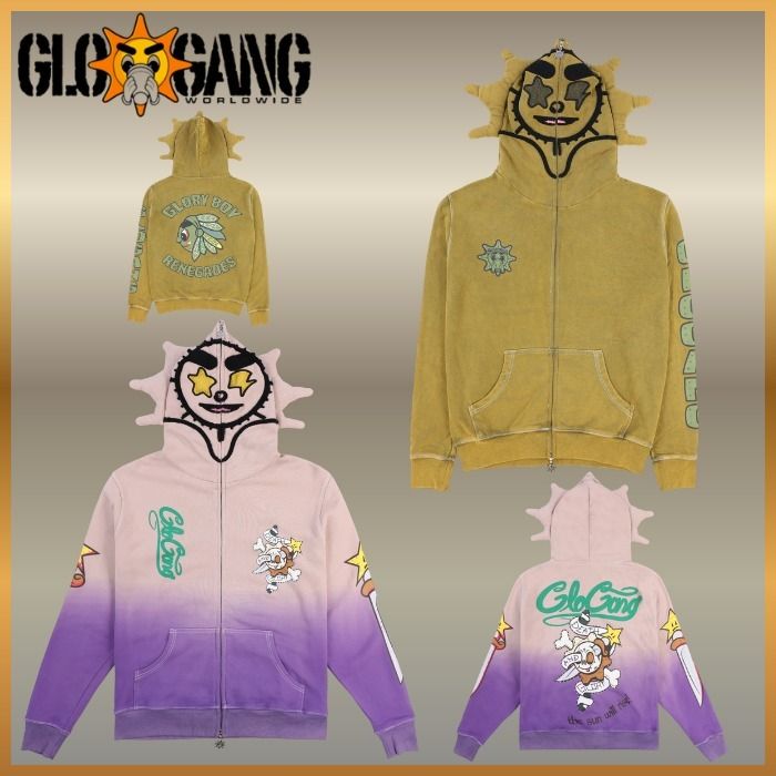 人気/関税送料込/正規店輸入品】Glo Gang フーディー パーカー (Glo