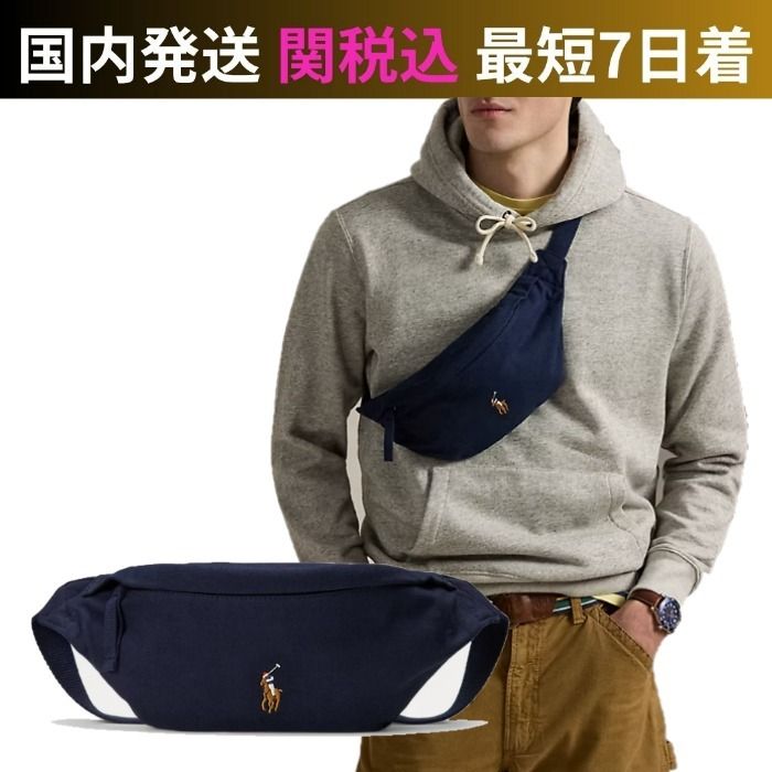 POLO RALPH LAUREN/キャンバス ウエストポーチ ボディバッグ (POLO