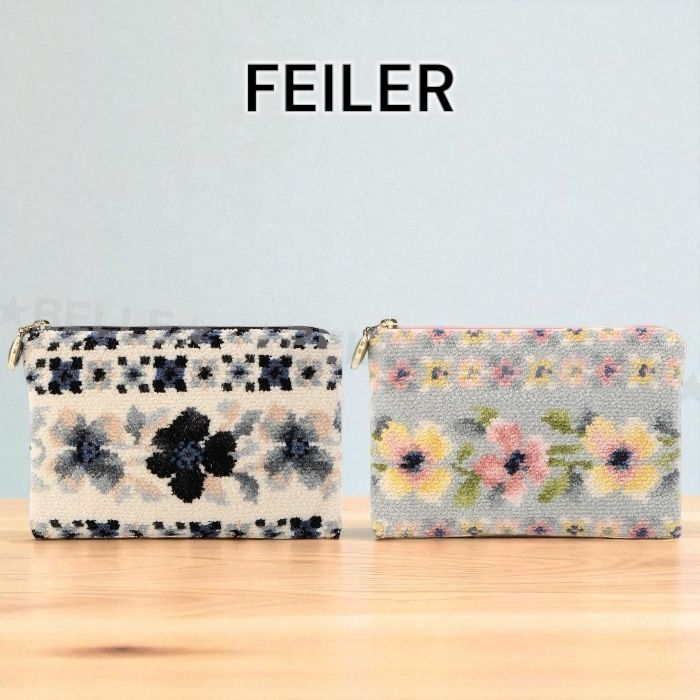 FEILER フェイラー エアリーガーデン フラットポーチ (FEILER/ポーチ