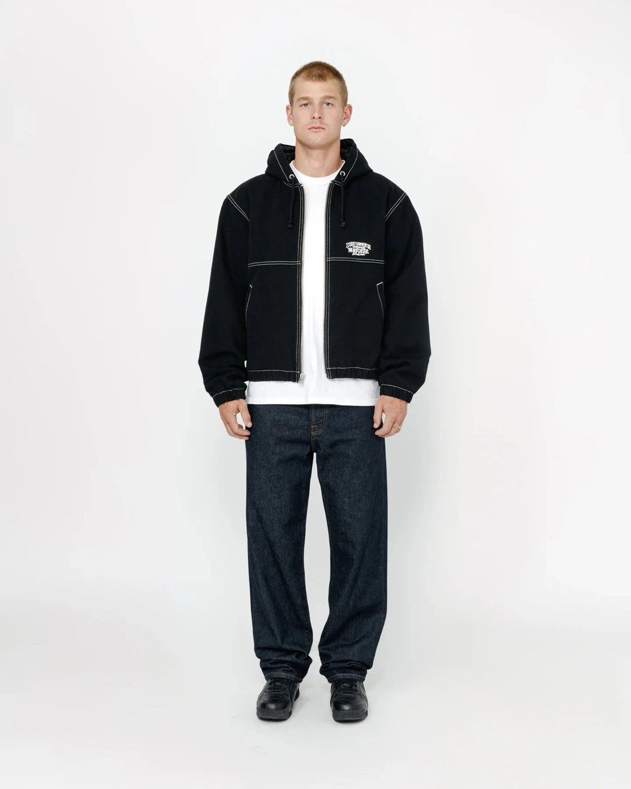 Stussy Work Jacket Contrast Stitch UNISEX (STUSSY/ジャケットその他
