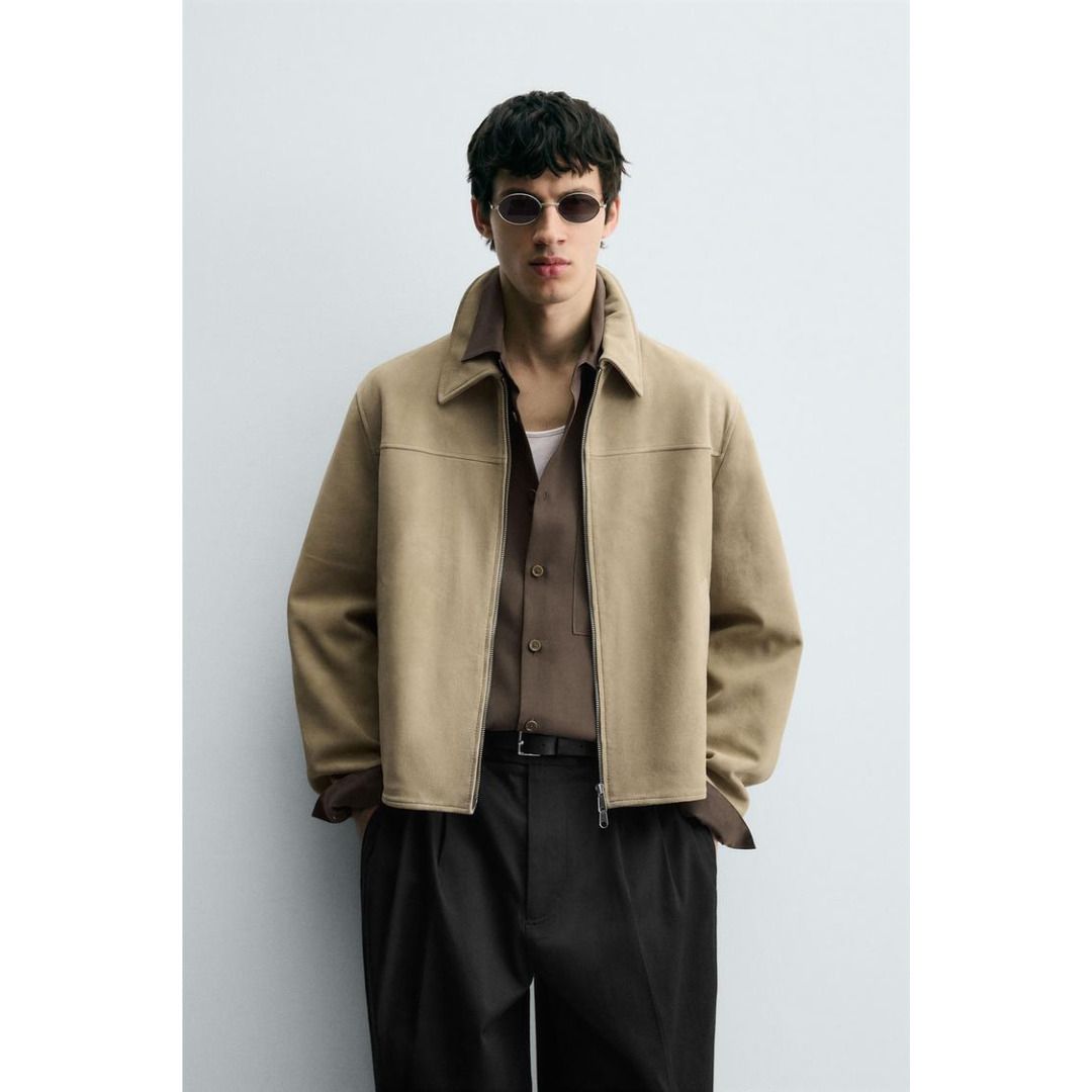ZARA］スエードレザージャケット (ZARA/レザージャケット) 5388/280