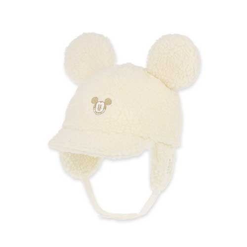 TDR 東京ディズニー ミッキー耳付き ベビーキャップ ホワイト (Disney