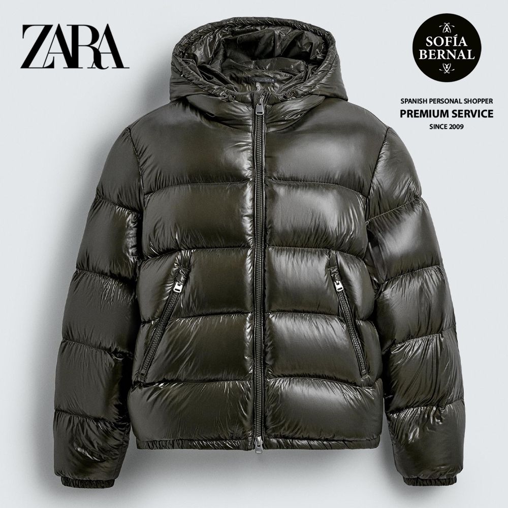 ZARA 撥水加工100％フェザーダウンジャケット (ZARA/ダウンジャケット
