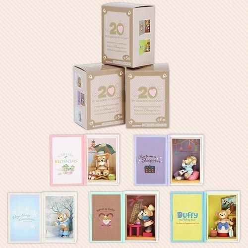 TDR ダッフィー 20周年 フィギュアセット (Disney/キャラクターグッズ