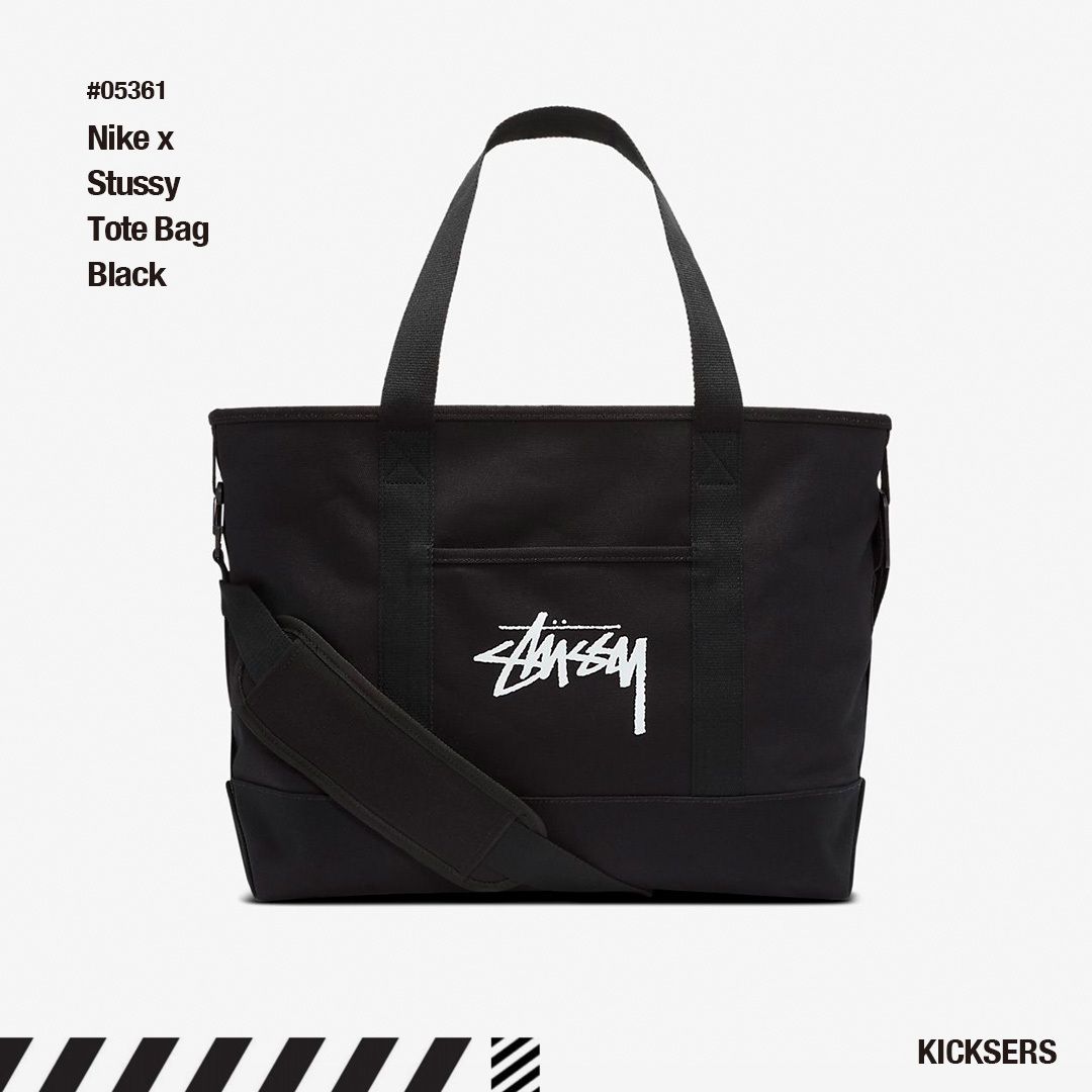 人気話題！Nike x Stussy Tote Bag Black (Nike/トートバッグ