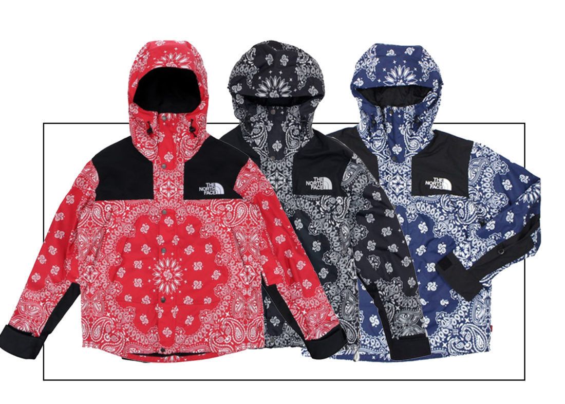Supreme The North Face Bandana Mountain Jacket バンダナ 黒