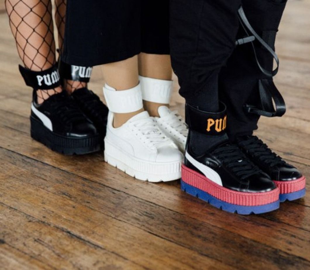 PUMA x Fenty by Rihanna アンクルストラップ厚底スニーカー 3色 (PUMA
