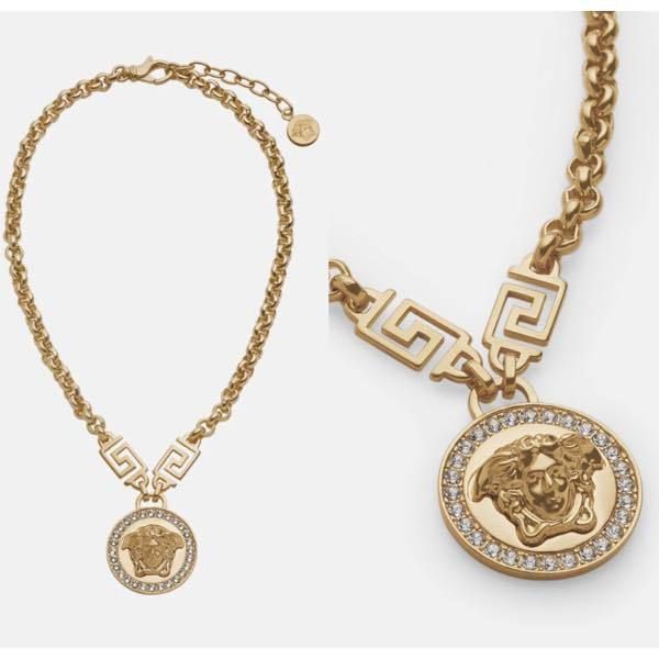 関税込】人気◇VERSACE ヴェルサーチ◇メデューサ ネックレス (VERSACE