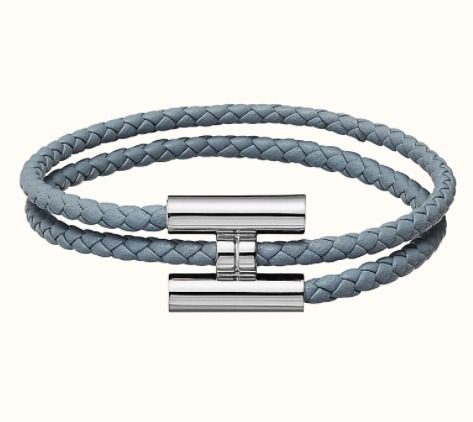 6色展開【HERMES】レザーブレスレット《トゥルニ》トレッセ♪ (HERMES